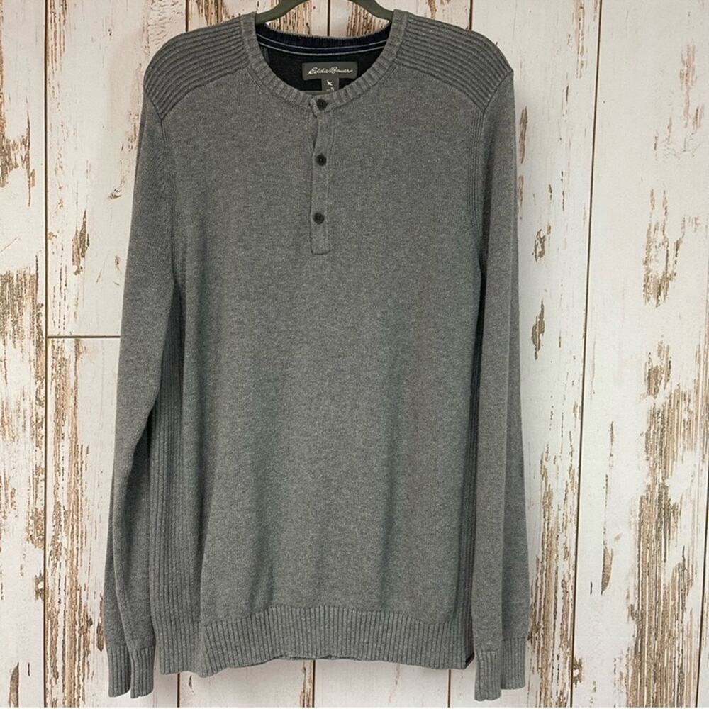 Eddie Bauer, Knit Sweater, Size Large Tall. In excellent condition!